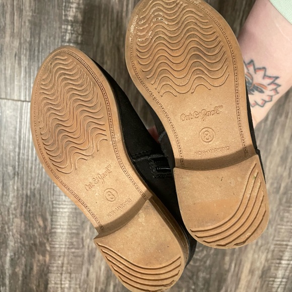 Cat & Jack Black Booties 8 - Picture 5 of 8